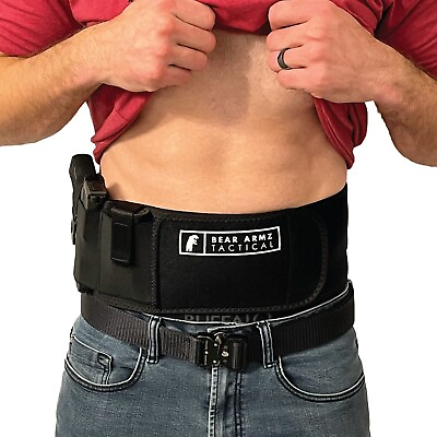 #ad Belly Band Holster for Concealed Carry Fits Glock Sig Samp;W 9m IWB OWB 2500 SOLD