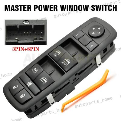 #ad Master Power Window Control Switch For 2011 2012 2013 2014 Dodge Charger 4 Door