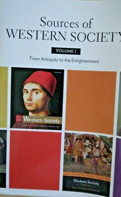 #ad SOURCES OF WESTERN SOCIETY VOL.I From Antiquity to the Enlightement