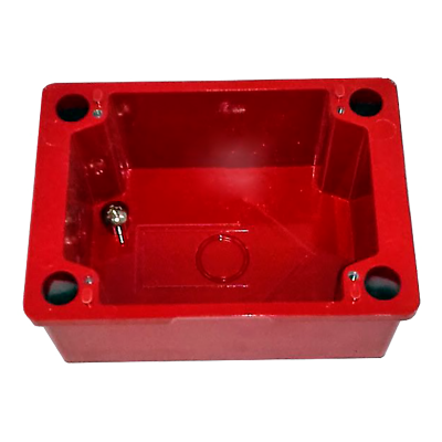 #ad Mircom BB 700WP Series 700 Weather Proof Surface Mount Backbox Red