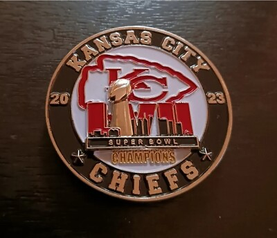 #ad Kansas City Missouri KCMO Police NFL KC Chiefs Super Bowl 57 Challenge Coin