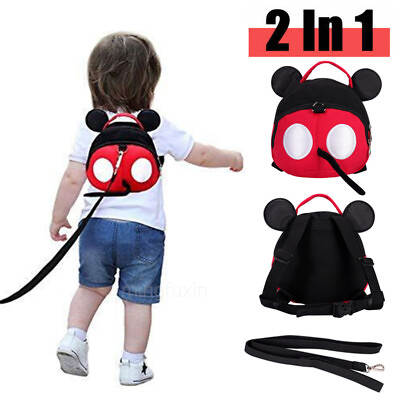 #ad Toddler Anti Lost Harness Cute Backpack with Safety Leash for Baby Boys Girls US