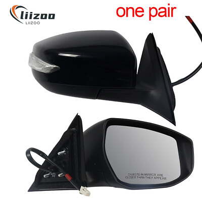 #ad Pair Side View Mirror for Nissan Altima 2013 2018 Power Heated Lamp Left amp; Right