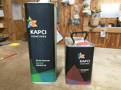 #ad Kapci 6030 High Solids 55% Anti Scratch ClearCoat Kit. 7.5L Kit