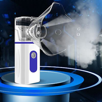#ad Steam Atomizer Simple Operation Ergonomic Design Handheld Mesh Inhaler Mist
