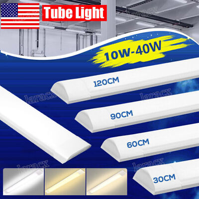 #ad 2FT 3FT 4FT LED Batten Tube Light Shop Lights Workbench Garage Ceiling Fixture