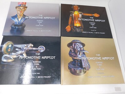 #ad Lot of 1 4 hardcover books The Automotive Mascot Purpose Form amp; Function GOOD
