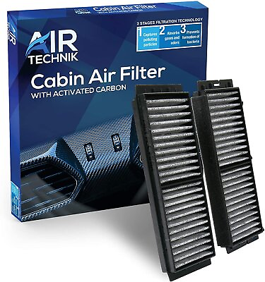 #ad AirTechnik CF11672 Cabin Air Filter w Activated Carbon Fits Mazda 3...
