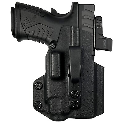 #ad IWB Claw Tuckable Holster fits Springfield Armory XD M Elite 3.8#x27;#x27; w TLR 8