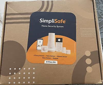 #ad 8 Piece Wireless Home Security System Optional 24 7 Professional