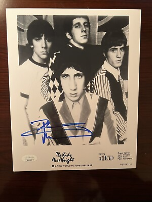 #ad Pete Townsend The Who Hand Signed In Person Autographed 8x10 JSA LOA RARE Peter