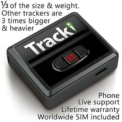 #ad #ad Tracki 4G GPS Tracker Vehicles Tracking device Car kids Mini magnetic Real time