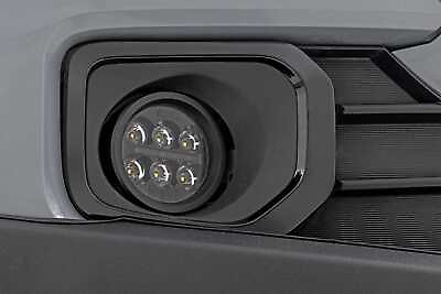 #ad Rough Country 3.5quot; Black Series LED Fog Light Kit for 16 23 Toyota Tacoma 71095
