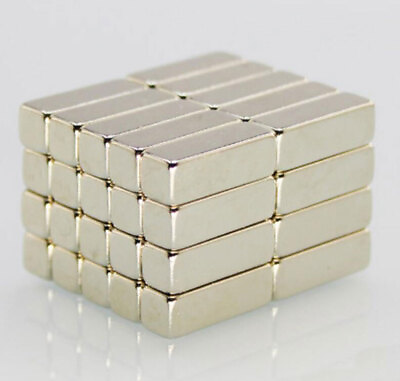 #ad #ad 5 100pcs 15x5x4mm 15x5x5mm Strong Bar Rare Earth Neodymium Block Magnets N50