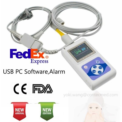 #ad FDA Infant Neonatal Child Oximeter Spo2 Blood Oxygen Pulse Heart Rate Monitor SW