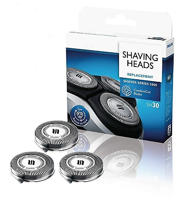 #ad Philips Norelco SH30 52 Replacement Shaving Heads for PT729 41 S3310 81 Models