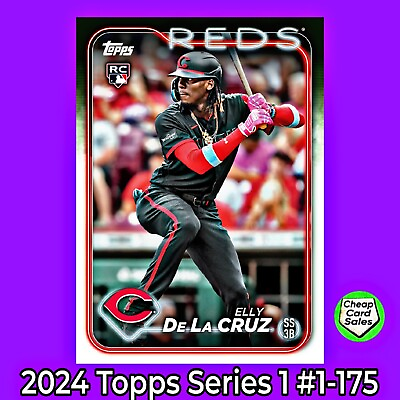 #ad #ad 2024 Topps Series 1 Baseball {1 175} Pick Your Card And Complete Your Set 🔥🔥