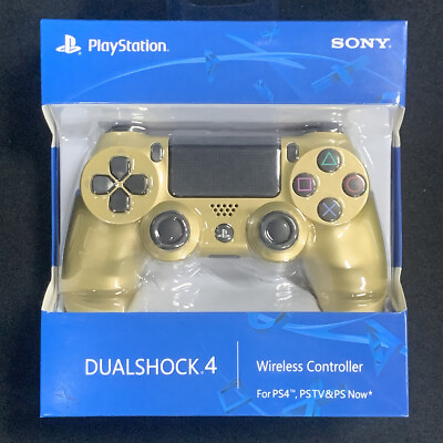 #ad DualShock 4 Wireless Controller for Sony PlayStation 4 Gold