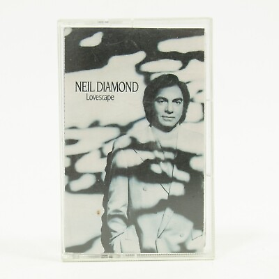 #ad Neil Diamond Lot Lovescape Music Cassette 1991 Columbia