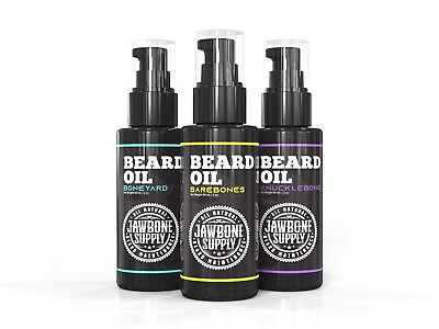 #ad X3 6oz Beard Oil Beard Treatment Beard Serum Growth Oil for Beard Conditioner