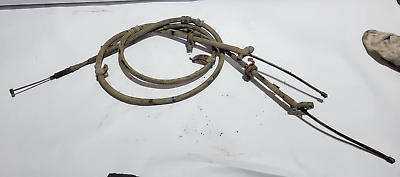 #ad 90 95 TOYOTA 4RUNNER 4X4 REAR E BRAKE EMERGENCY PARK PARKING CABLE SET IFS OEM