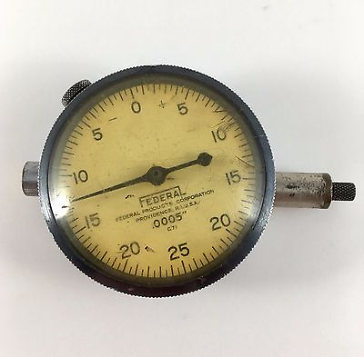 #ad #ad US Army Air Forces Military USAAF Federal Dial Indicator C71 .0005quot; Vtg Man Gift