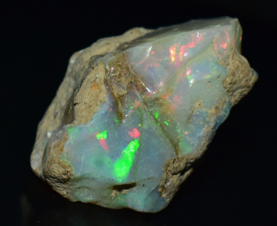 #ad Dry Opal Rough 26.40 Carat Natural Ethiopian Welo Opal Raw Fire Opal Gemstone