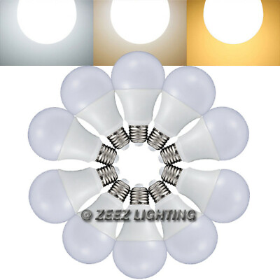 5W 7W 9W 12W LED A19 Light Bulbs Equivalent 40W 60W 75W 100W Incandescent Lamp