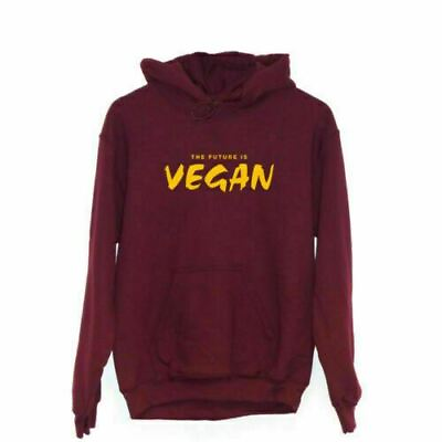 #ad The Future Is Vegan Hoodie Herbivore Animal Lover Cruelty Free Clothing Gift