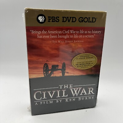 #ad DVD The Civil War A Film By Ken Burns PBS 4 Disc Box Set NEW SEALED