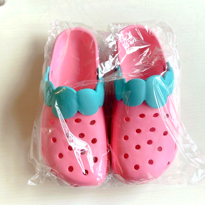 #ad Strawberry Sandal Slippers Shoes Brand M Size 25cm 10quot; Fruit Kawaii Japan