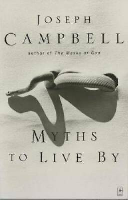 #ad Myths to Live By Paperback By Joseph Campbell GOOD