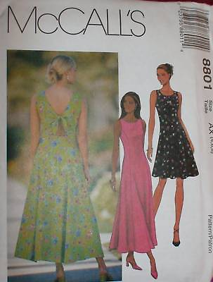 #ad #ad 8801 McCalls Pattern Misses Sundress UNCUT SEWING Summer Spring Cottagecore OOP