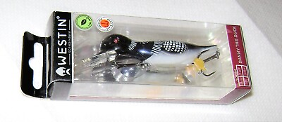 #ad WESTIN DANNY THE DUCK LURE FLOATING LOON 3 8 OZ GOOD SIZE FOR BASS 3 1 8quot; INCHES