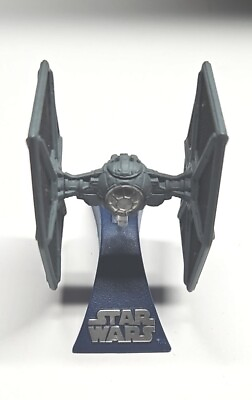 #ad Star Wars Hasbro Titanium Series Tie Fighter With Stand