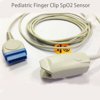 #ad 11pin fit for Nellcor Dash 2000 Module Medical Pediatric Finger Clip SpO2 Sensor