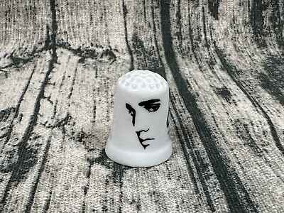 #ad Elvis Presley Face and Signature Thimble