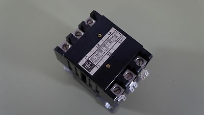 #ad GE CR353EE3881AB 13202 Contactor 50 FLA 62 Res. Amps Pole 208 240 220V Coil