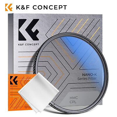 #ad Kamp;F Concept 49 82mm Ultra Slim Circular Polarizer CPL Filter For Camera Lens