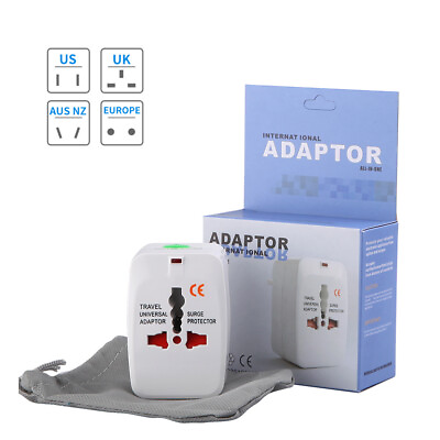 #ad 3in1 International Travel Plug Power Adapter Detachable Universal Converter Kits