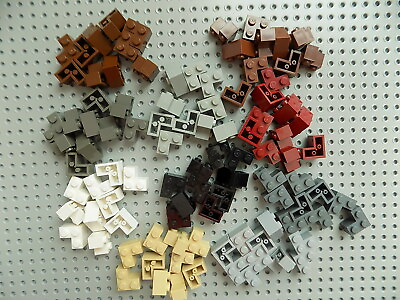 #ad Lego Brick 2 x 2 Corner lot of 10 pieces city modular creator pick your color
