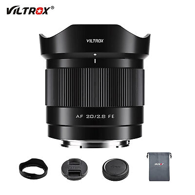 #ad #ad VILTROX 20mm F2.8 Auto Focus STM Full Frame Prime Lens for Sony E Cameras USA