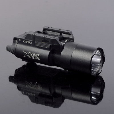 #ad US LED X300U A Flashlight Weapon Light Mount for Handgun Hunting Pistol Light