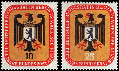 #ad Berlin 136 37 German Federal IN Berlin Complete Mint