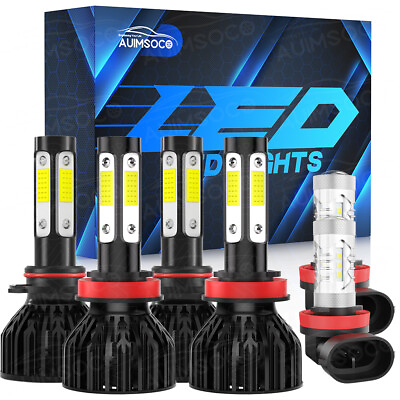 #ad #ad For Toyota 4Runner 2010 2020 LED Headlight Bulbs Hi Low BeamFog Light KIT Combo
