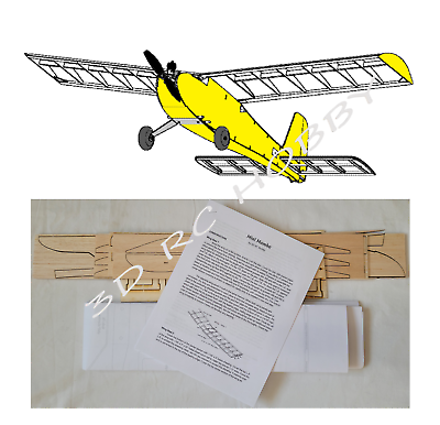 #ad Mini Mambo Trainer 36quot; Wing RC Airplane Laser Cut Balsa amp; Ply Short Kit