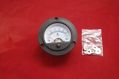 #ad 1pc AC 0 50A Round Analog Ammeter Panel AMP Current Meter Dia. 66.4mm DH52