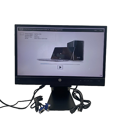 #ad HP EliteDisplay E220t Monitor 21.5quot; 60Hz FHD Touchscreen Display L4Q76AA