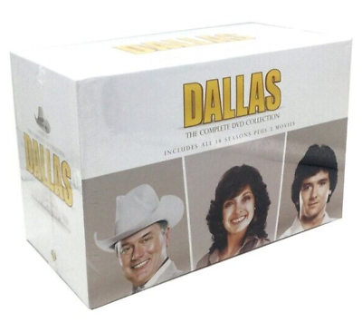 #ad DALLAS THE COMPLETE TV SERIES SEASONS 1–14 DVD BOX SET 55 DiSC BONUS DVD