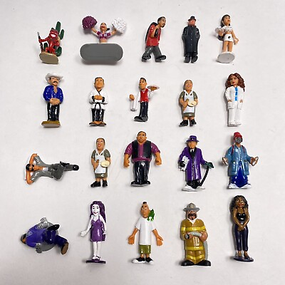 #ad Lot of 20 Lil Homies Series Mini Action Figures Homiez Toys